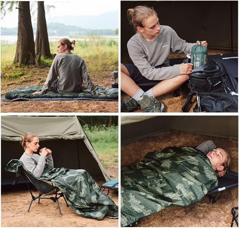Naturehike Ultralight Sleeping Bag - Expandable Sleeping Bag 46°F-59°F for Adults Backpacking, Waterproof, Comfort with Compression Sack - Great for 3 Season Traveling Camping Hiking