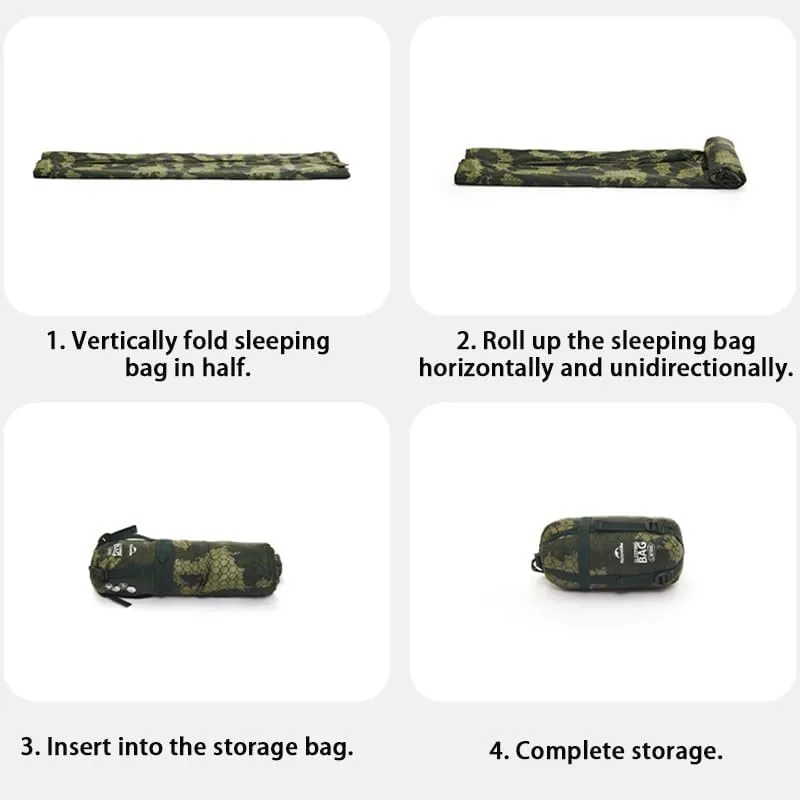 Naturehike Ultralight Sleeping Bag - Expandable Sleeping Bag 46°F-59°F for Adults Backpacking, Waterproof, Comfort with Compression Sack - Great for 3 Season Traveling Camping Hiking