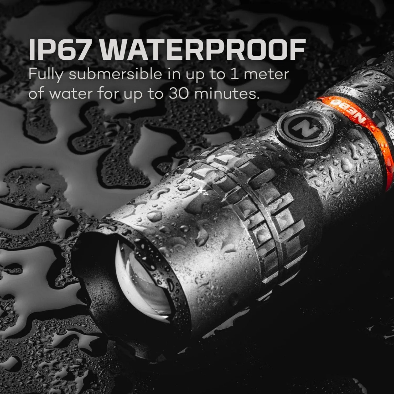 NEBO Tools Slyde King 2K Lm LED WP Flashlight