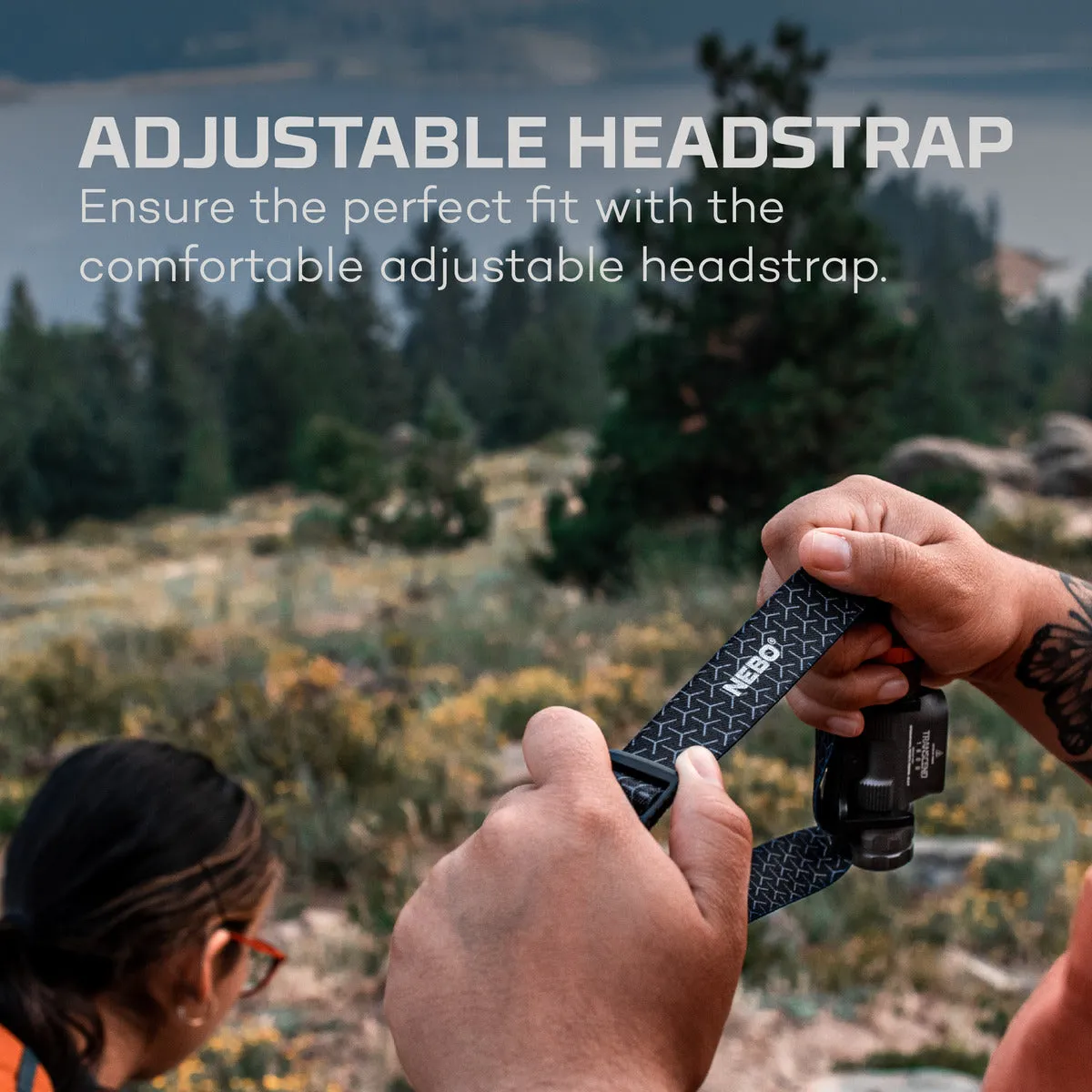 NEBO Transcend 1500 Lumen Headlamp