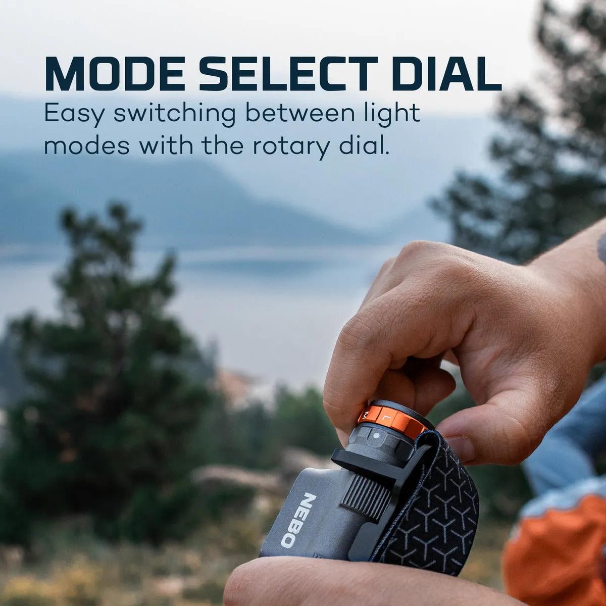 NEBO Transcend 1500 Lumen Headlamp