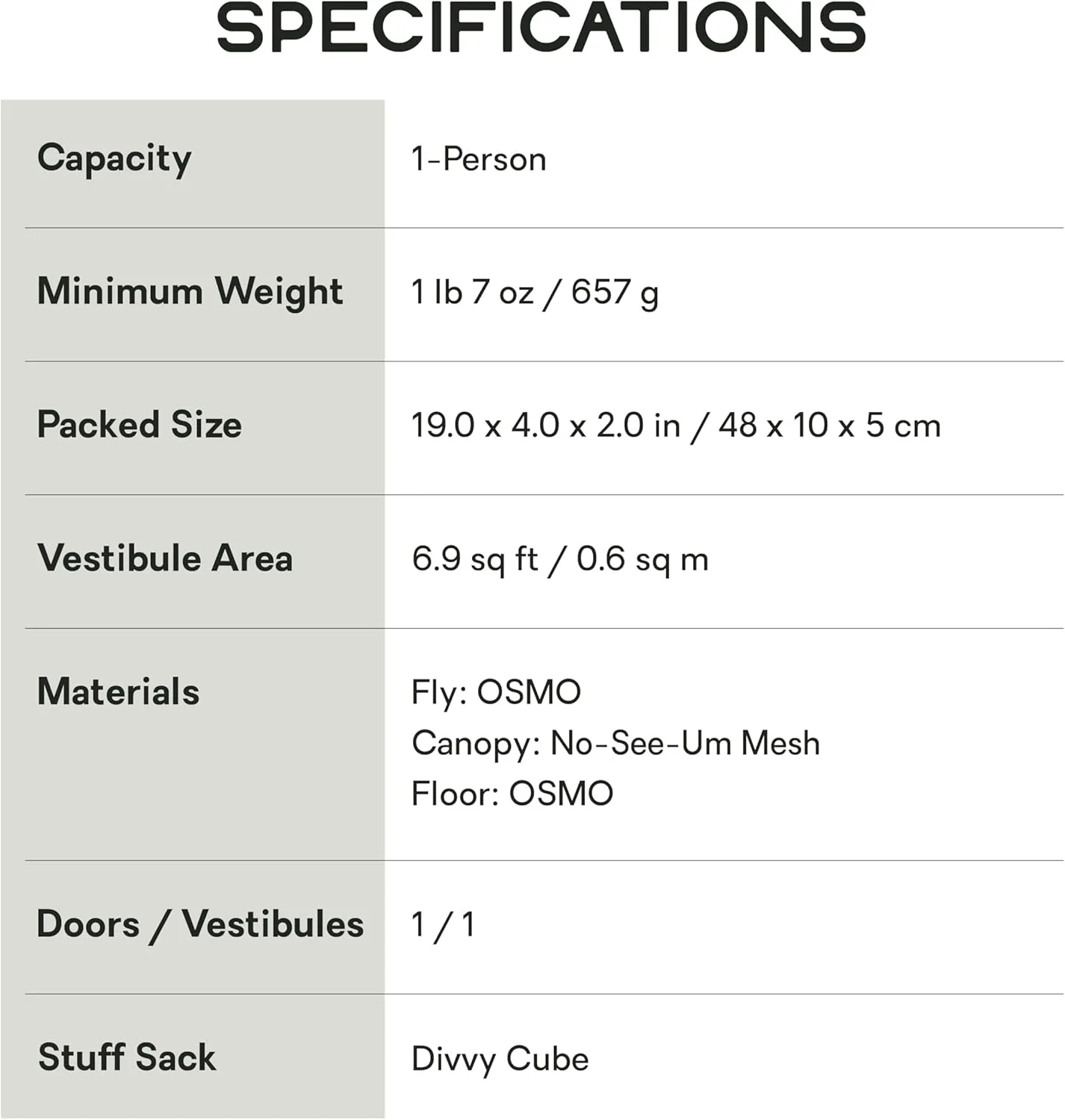 NEMO Equipment Hornet Elite OSMO Ultralight Backpacking Tent