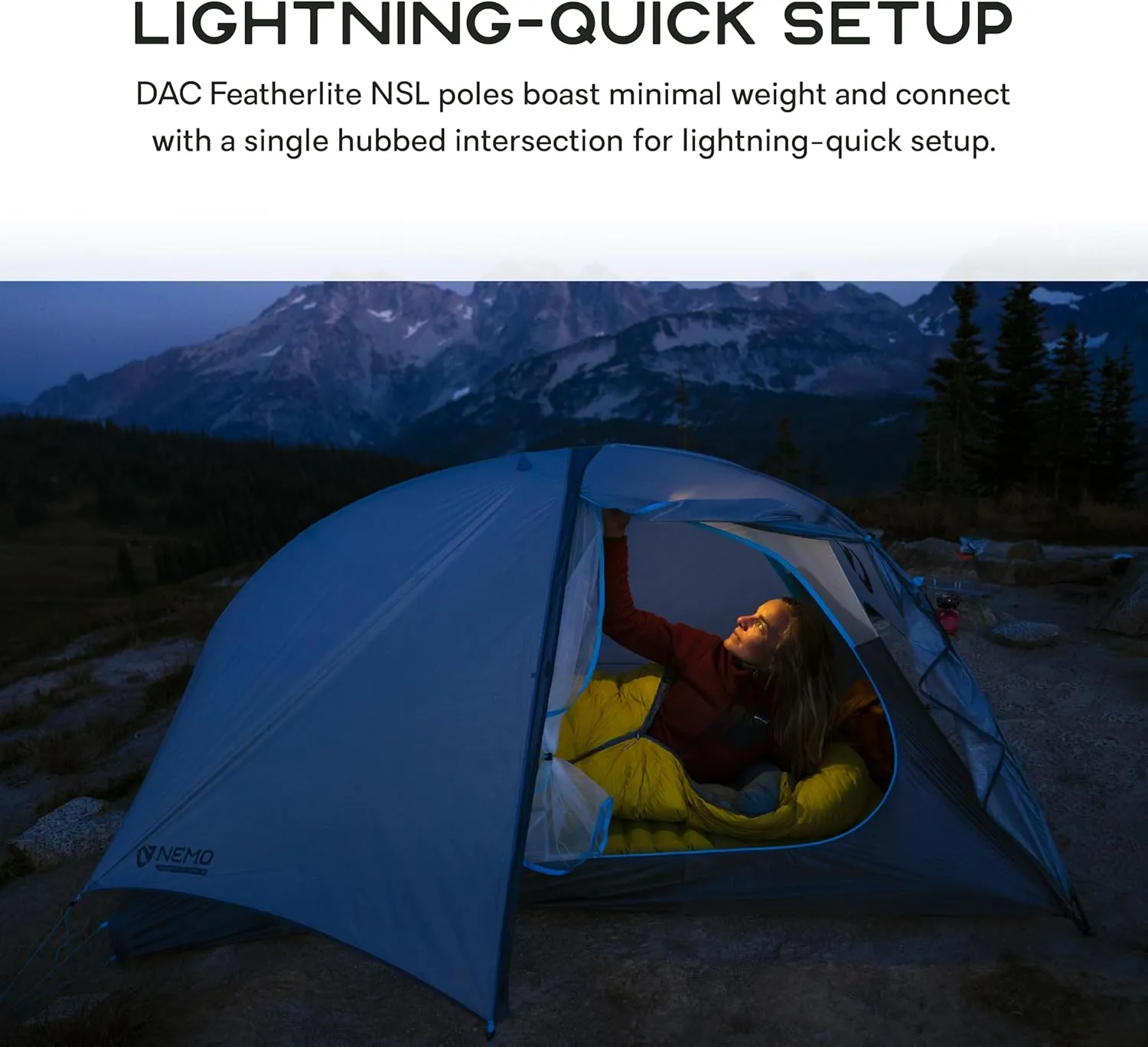 NEMO Equipment Hornet Elite OSMO Ultralight Backpacking Tent