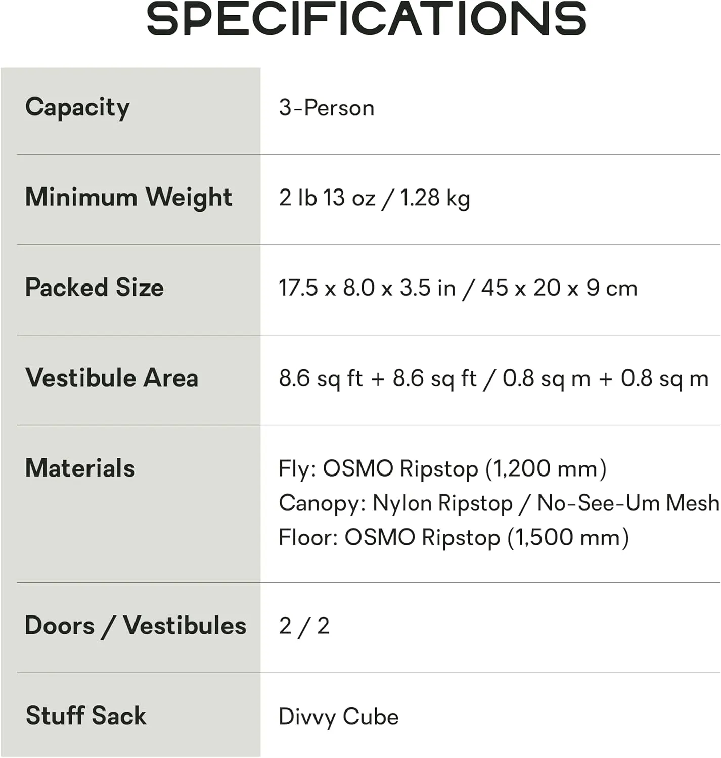 NEMO Equipment Hornet OSMO Ultralight Backpacking Tent