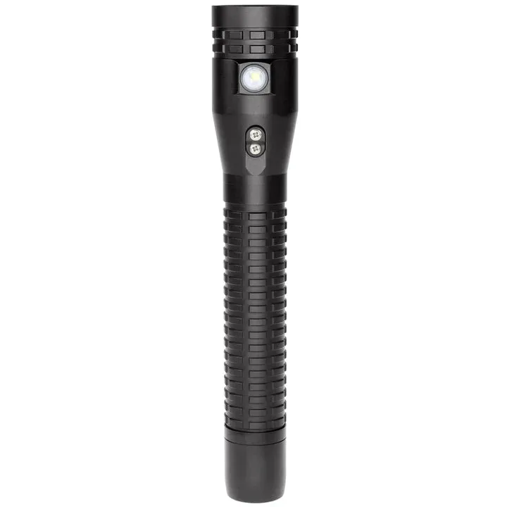 Nightstick - Metal Duty/Personal-Size Dual-Light Flashlight (DC Power Supply Only) - Li-Ion - Black