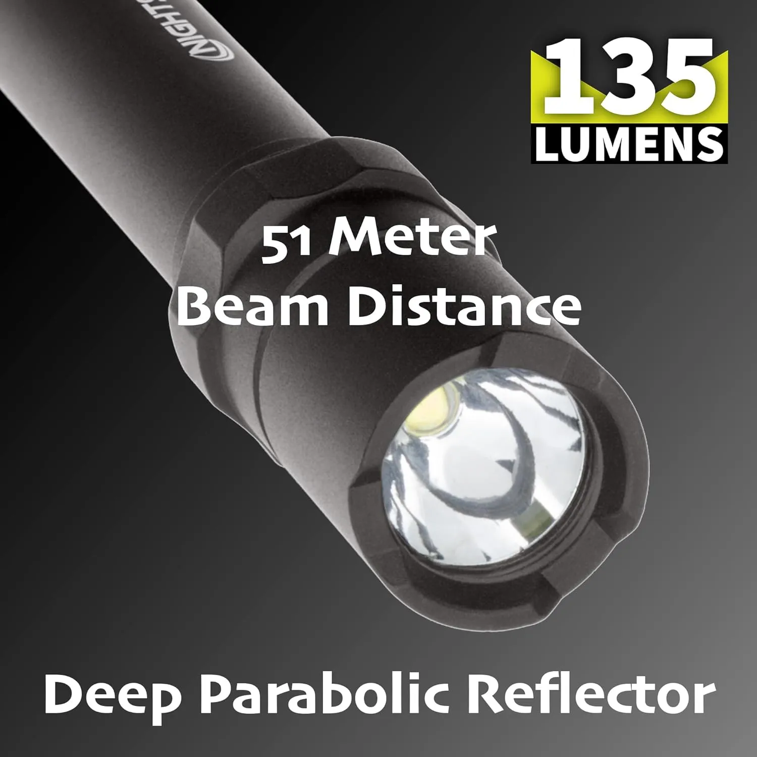 Nightstick MT-200 Mini-TAC PRO Metal Multi-Function LED Flashlight-2 AAA, 5.5-Inch, Black