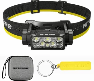 Nitecore HC60 UHE 1600 Lumen High Efficiency Headlamp 4000mAh USB-C Rechargeable Headlight Tag