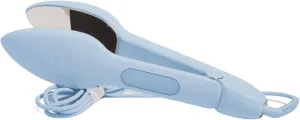 Nori Press Travel Steam Iron - Handheld Iron With Optional Steam Feature - No Ironing Board Required - Easy to Use w/ 6 Fabric Settings - Removes Wrinkles - Blue