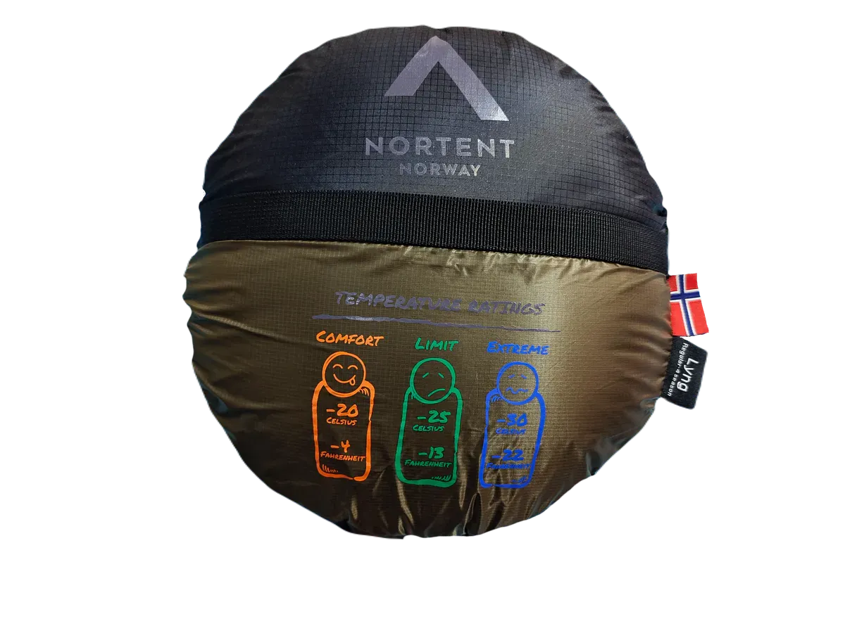 Nortent Lyng -20°C 4 Season 1850g Sleeping Bag