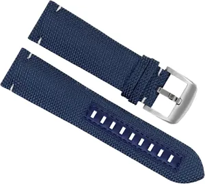 Nylon Canvas Leather Watch Strap for Mido m026.629/430 Ocean Star m042.430 Navigator Helmsman Breathable watchband