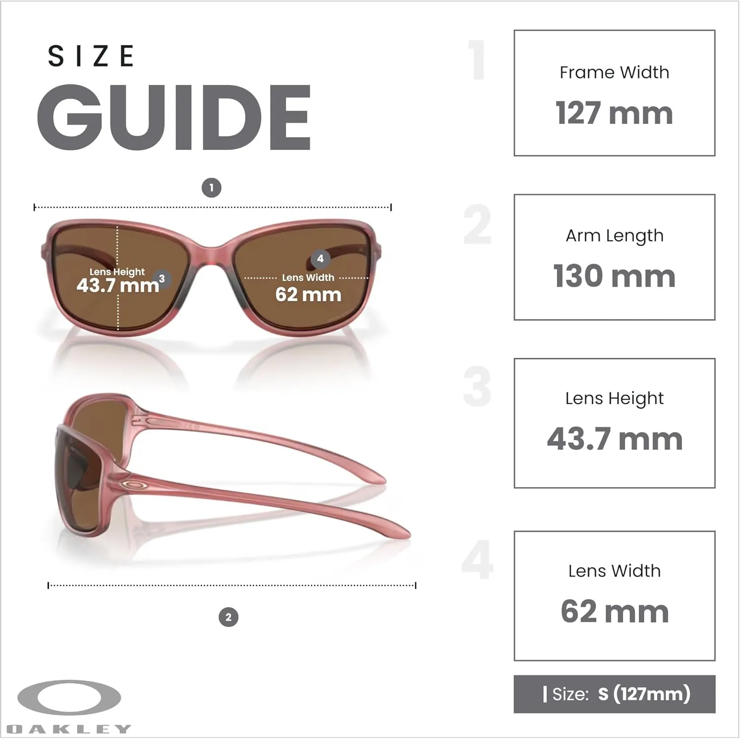 Oakley Cohort OO9301 Rectangle Sunglasses for Women   BUNDLE Accessory Leash   Designer iWear Kit