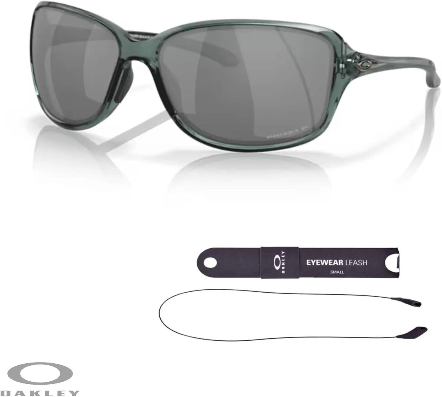 Oakley Cohort OO9301 Rectangle Sunglasses for Women   BUNDLE Accessory Leash   Designer iWear Kit