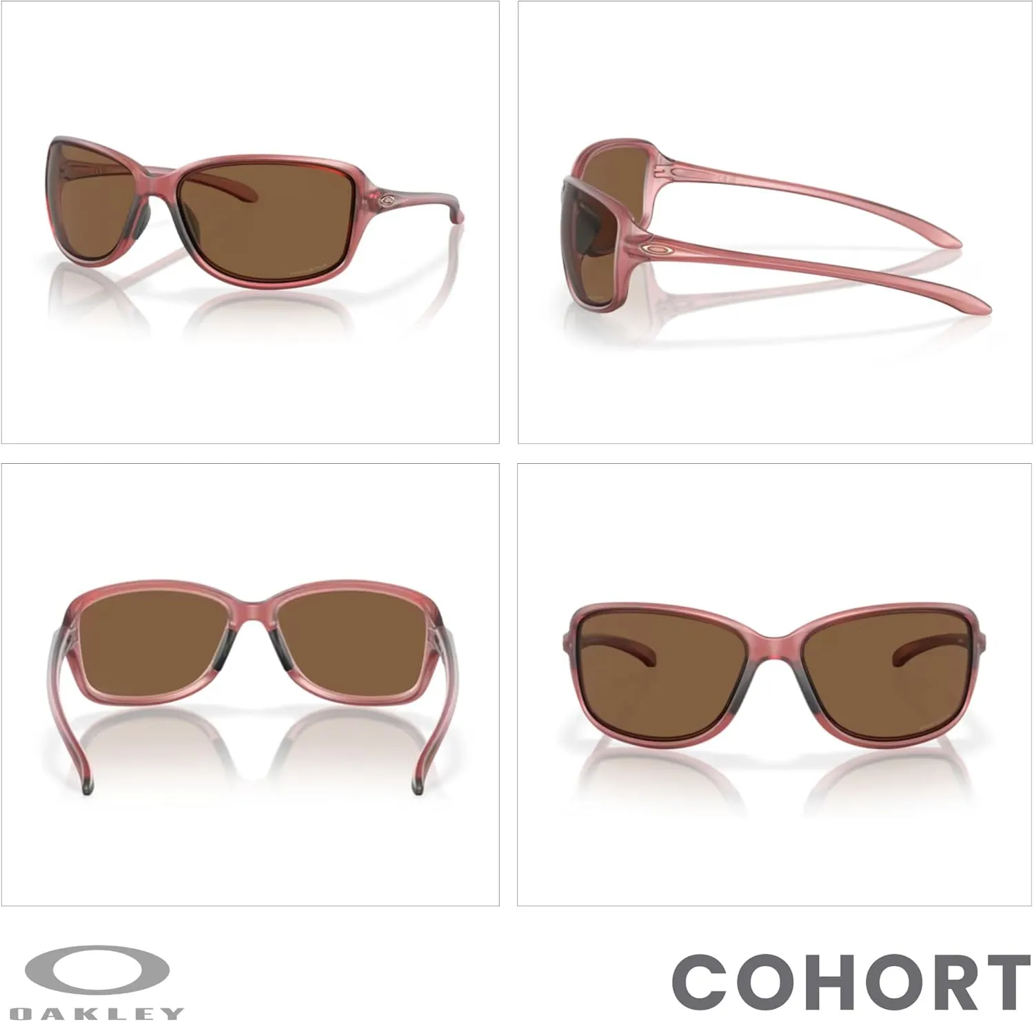 Oakley Cohort OO9301 Rectangle Sunglasses for Women   BUNDLE Accessory Leash   Designer iWear Kit