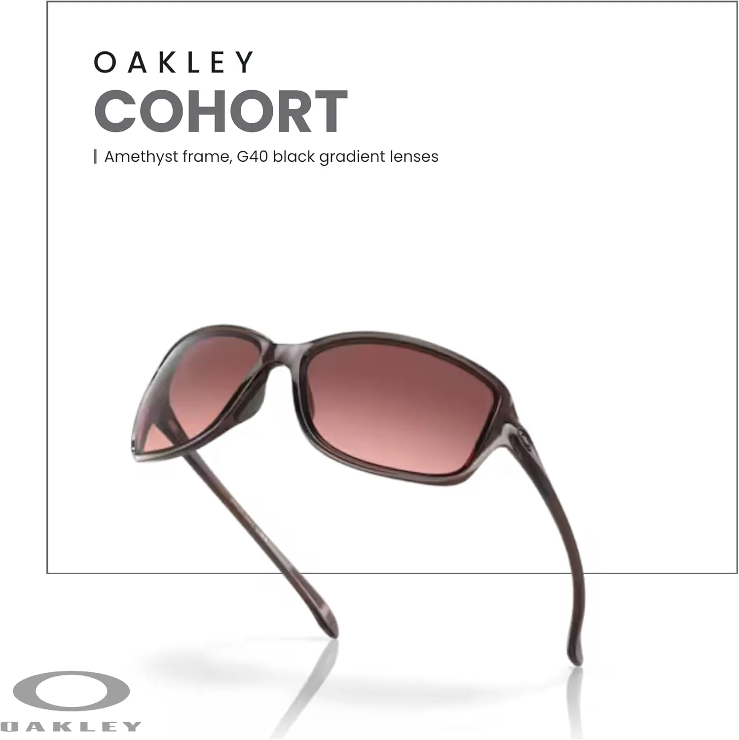 Oakley Cohort OO9301 Rectangle Sunglasses for Women   BUNDLE Accessory Leash   Designer iWear Kit