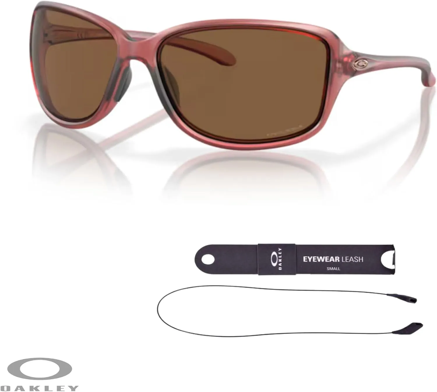 Oakley Cohort OO9301 Rectangle Sunglasses for Women   BUNDLE Accessory Leash   Designer iWear Kit