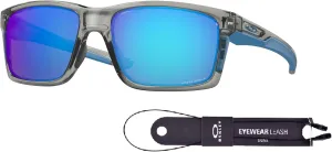 Oakley Mainlink OO9264 Rectangle Sunglasses for Men   BUNDLE Accessory Leash   Designer iWear Kit