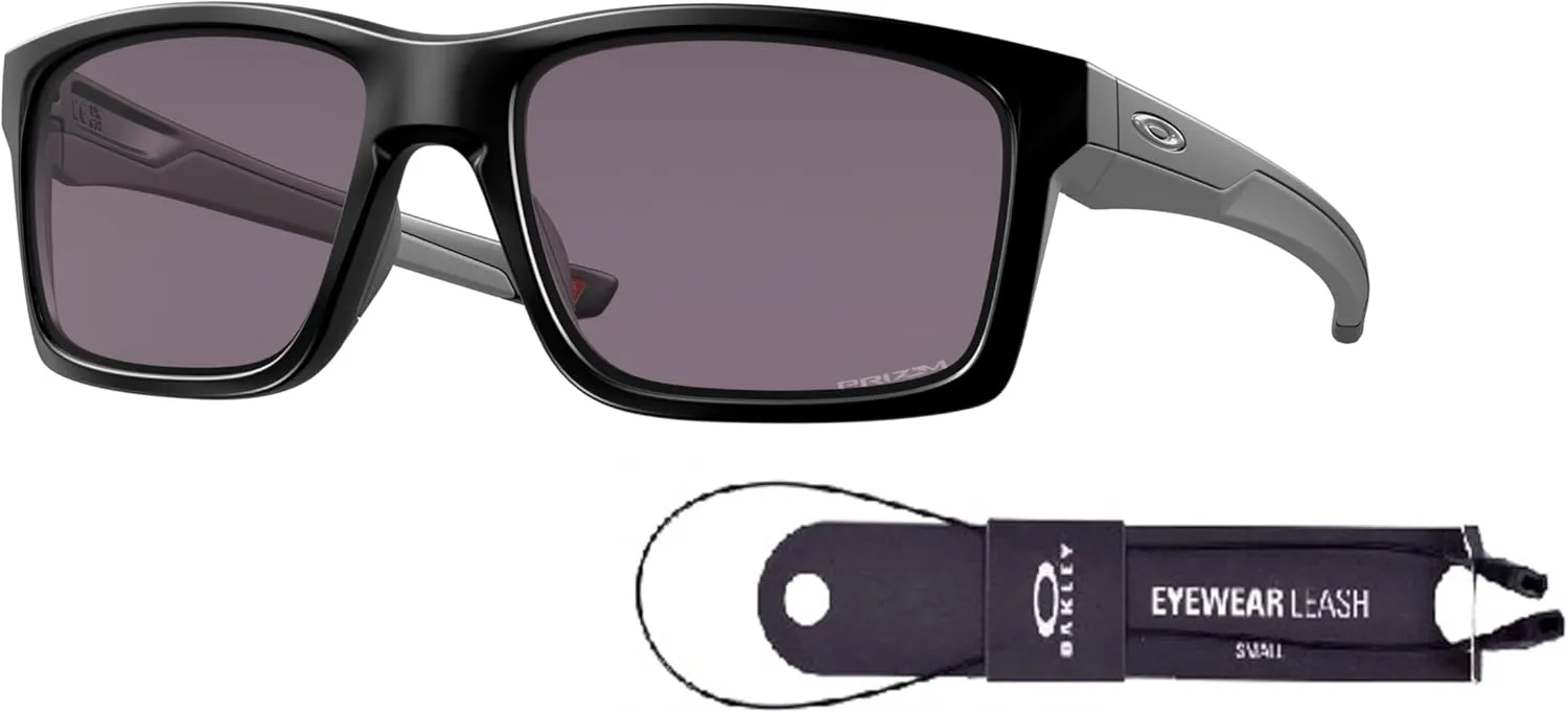 Oakley Mainlink OO9264 Rectangle Sunglasses for Men   BUNDLE Accessory Leash   Designer iWear Kit
