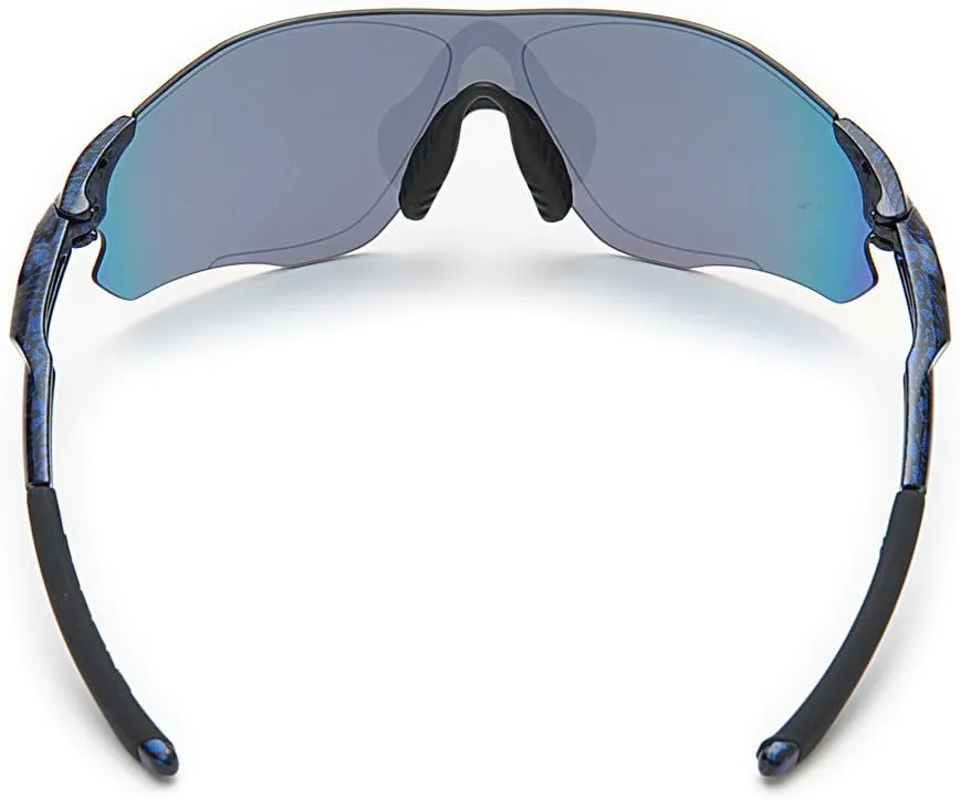 Oakley Men's OO9313 EVZero Path Low Bridge Fit Polarized Rectangular Sunglasses