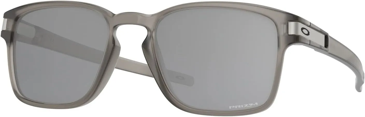 Oakley Men's Oo9358 Latch Square Low Bridge Fit Rectangular Sunglasses