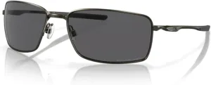 Oakley Square Wire OO4075 Rectangular Sunglasses For Men   BUNDLE Leash   Designer iWear Care Kit