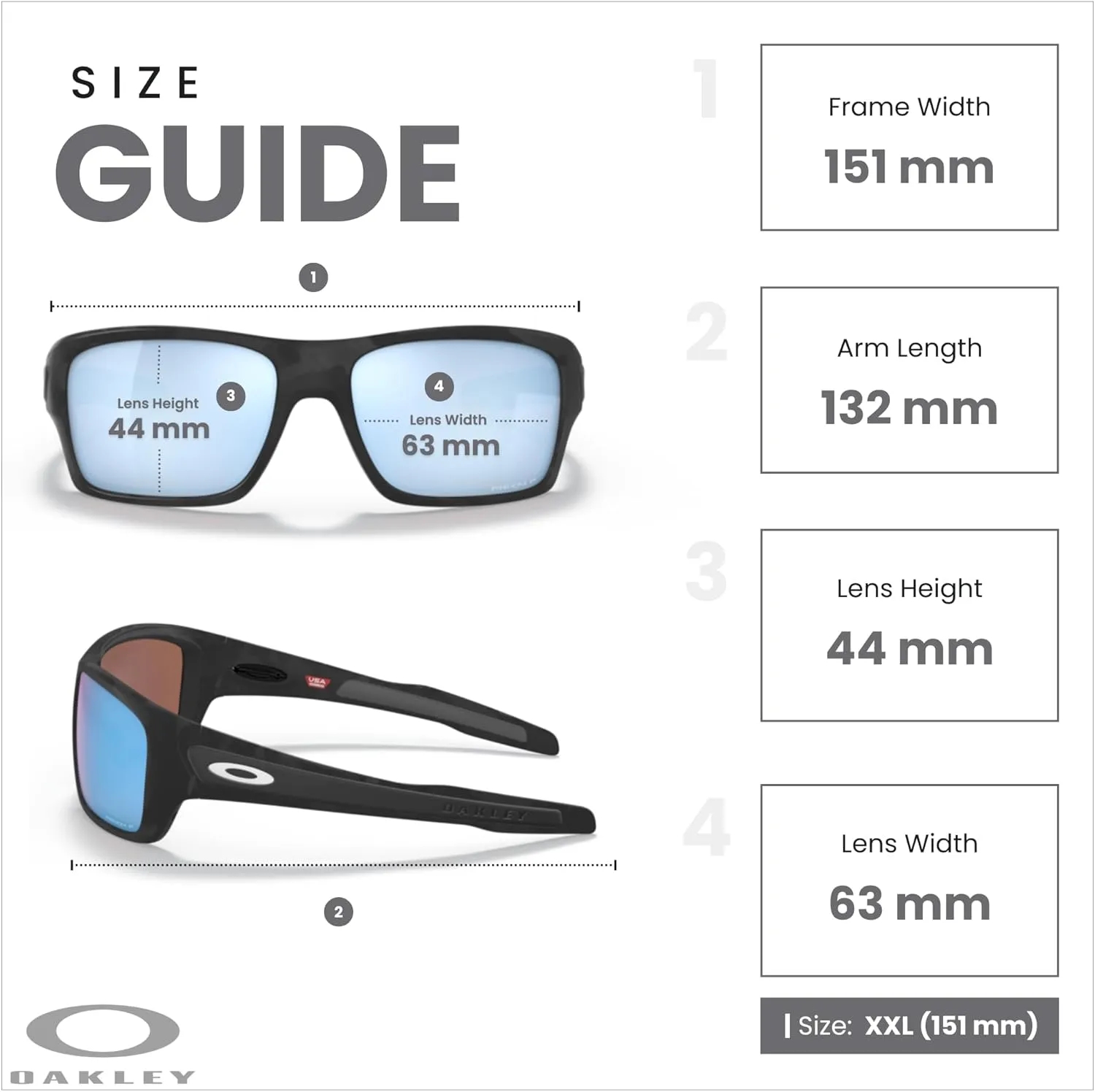 Oakley Turbine OO9263 Rectangular Sunglasses For Men  BUNDLE Leash   BUNDLE with Designer iWear Eyewear Kit