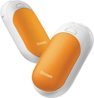OCOOPA Magnetic Rechargeable Hand Warmers 2 Pack, Ultrathin Electric Handwarmers, Portable Pocket-Sized Heater, for Men, Women Purse Must Haves, Union UT3 Lite