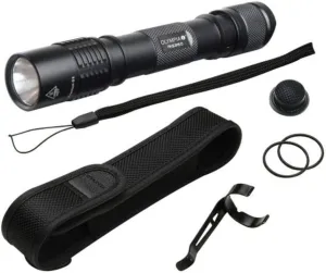 Olympia RG260 High Performance Rugged Waterproof CREE LED Flashlight, 260 Lumens