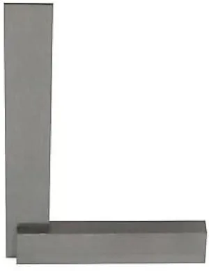 OMEX Machinist Steel Square 10" | Precision Square Solid Industrial | 90 Right Angle Precision Ground Hardened Steel | 10 Inches / 250 MM