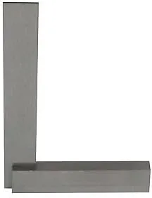 OMEX Machinist Steel Square 10" | Precision Square Solid Industrial | 90 Right Angle Precision Ground Hardened Steel | 10 Inches / 250 MM