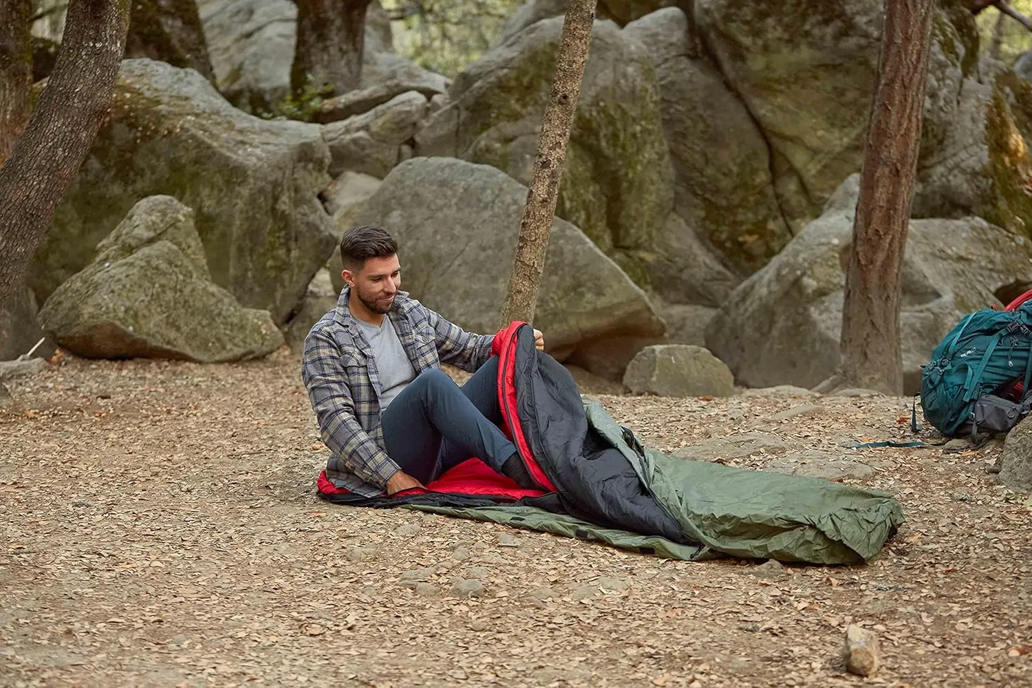 OmniCore Designs Mil-Spec 6-pc. Modular Sleeping Bag System 30F to -30F (Mummy & Hooded Rectangular)