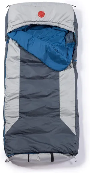 OmniCore Designs Multi Down Hooded Rectangular Sleeping Bag (-10F to 30F) with 4pt. Compression Stuff Sack