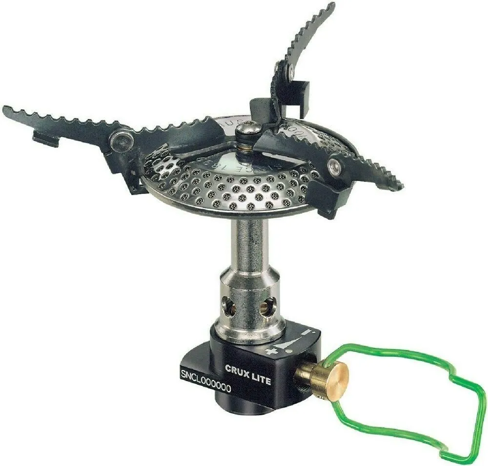 OPTIMUS CRUX LITE TACTICAL Cook System Gas Stove Camping Hiking Woods Burner Pan