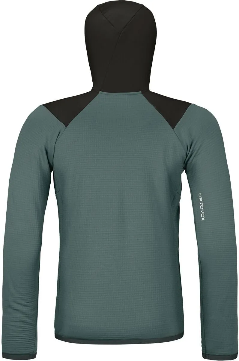Ortovox, Fleece Grid Hooded Jacket - Men's