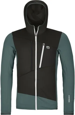 Ortovox, Fleece Grid Hooded Jacket - Men's