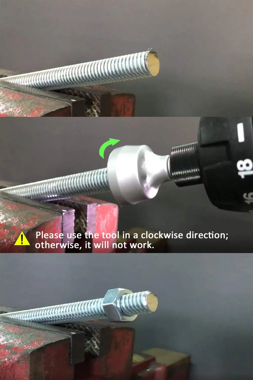 ORX PLUS TOOLS Deburring External Chamfer Tool, with HSS Blade, Deburring Drill Bit, Remove Burr Tools Quick Release Shank Fits for 1/8"-3/4"(3mm-19mm)