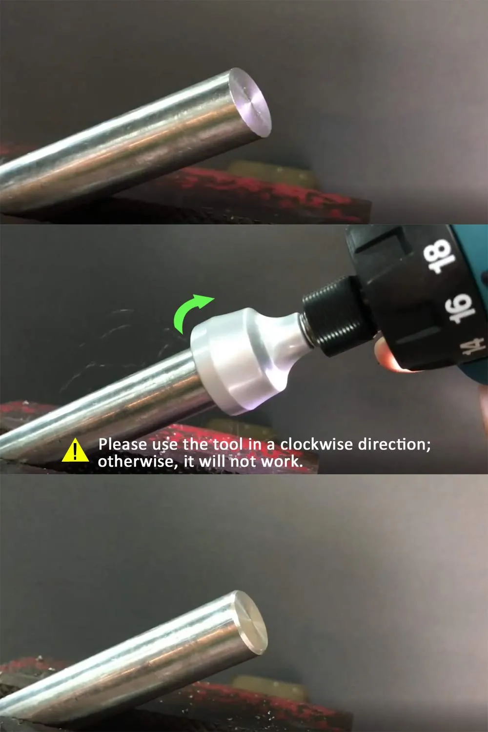 ORX PLUS TOOLS Deburring External Chamfer Tool, with HSS Blade, Deburring Drill Bit, Remove Burr Tools Quick Release Shank Fits for 1/8"-3/4"(3mm-19mm)