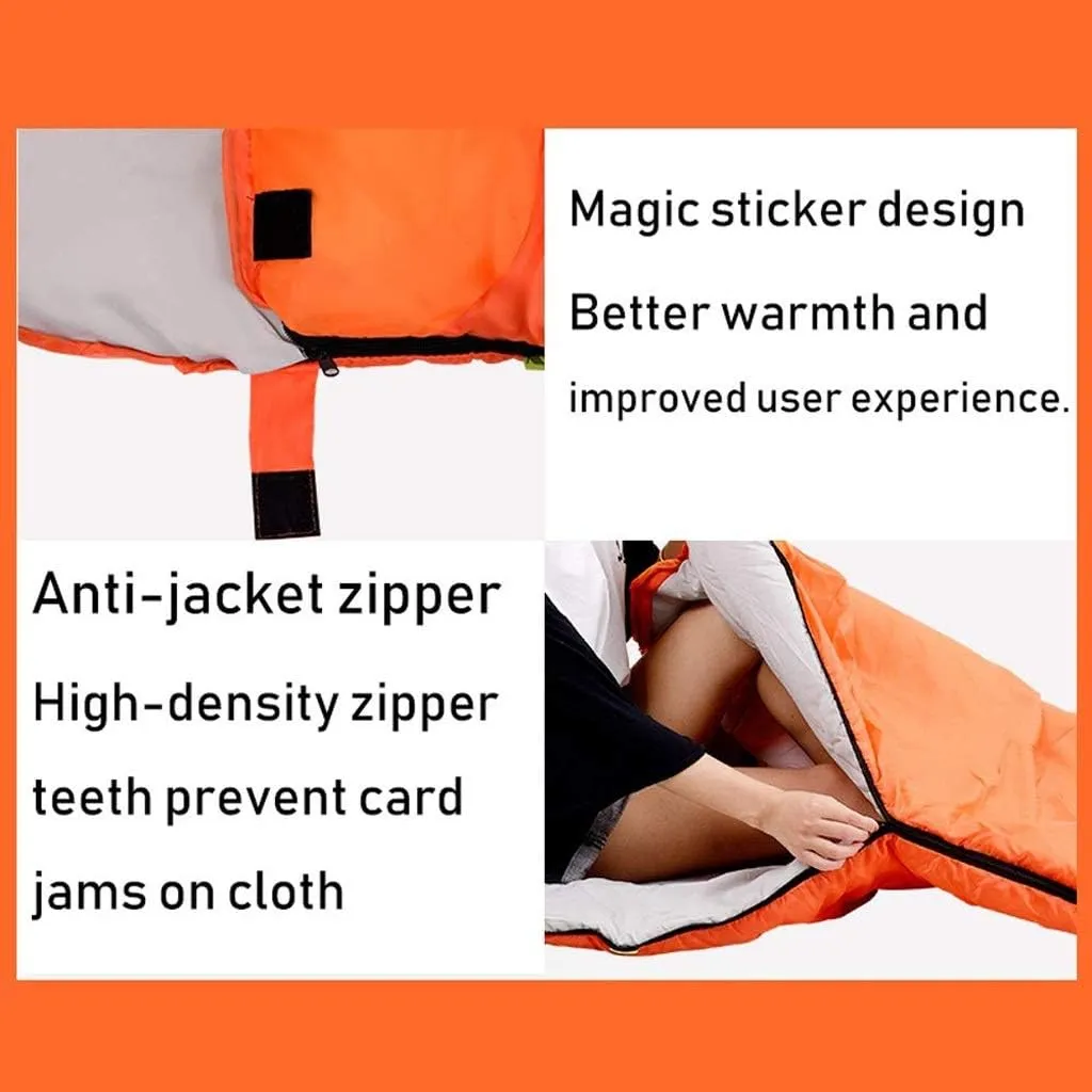 Outdoor Camping Sleeping Bag for Adult - Envelop Sleeping Bags,Best for Backpacking Hiking