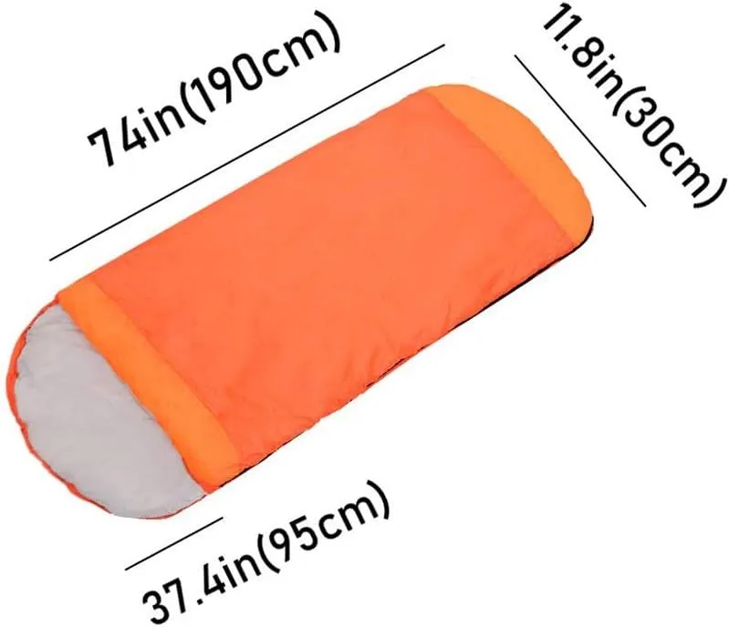 Outdoor Camping Sleeping Bag for Adult - Envelop Sleeping Bags,Best for Backpacking Hiking
