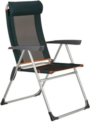 Outdoor Chair Folding Camping Chair Outdoor Deck Chair Portable Armchair Fishing Camping Seat Stool With Adjustable Backrest And Breathable Mesh Backrest Camping Chair Foldable Chair ( Color : A )