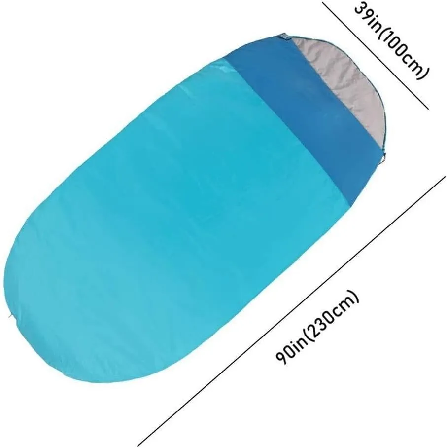 Outdoor Double Sleeping Bag for Adults, Warm & Comfortable for Family Camping, Waterproof, Versatile Quilt, 230cm x 100cm
