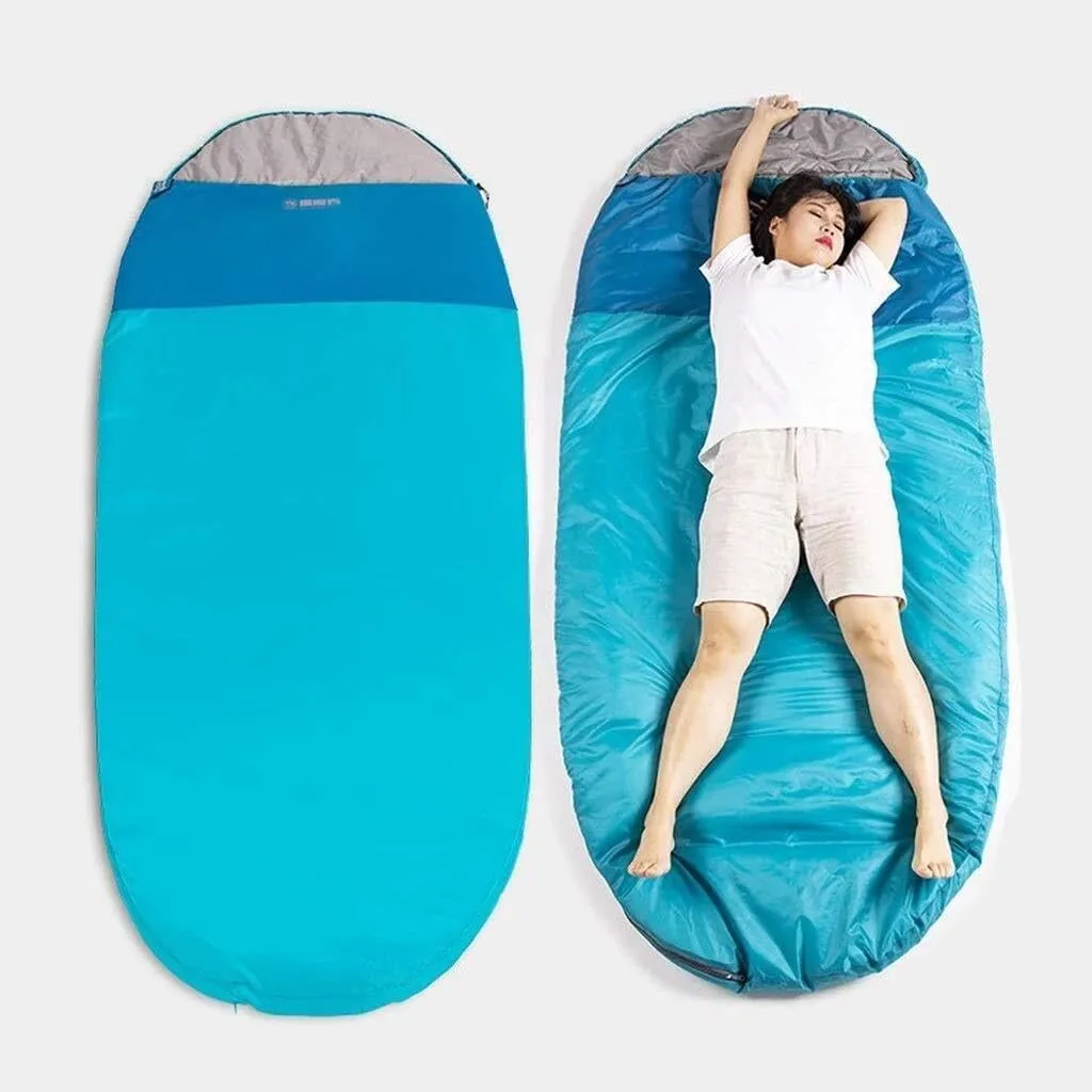 Outdoor Double Sleeping Bag for Adults, Warm & Comfortable for Family Camping, Waterproof, Versatile Quilt, 230cm x 100cm