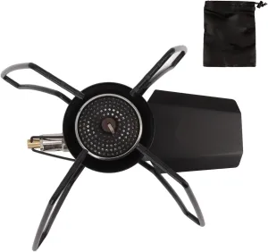 Outdoor Folding Gas Stove Mini Portable Strong Firepower Easy Control BBQ Camping Gas Stove with Firepower.