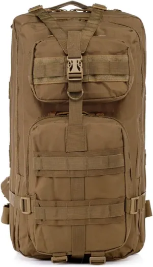 Outdoor Mountaineering Camping Shoulder Bag, Waterproof Oxford Cloth, Large Capacity with Adjustable Straps
