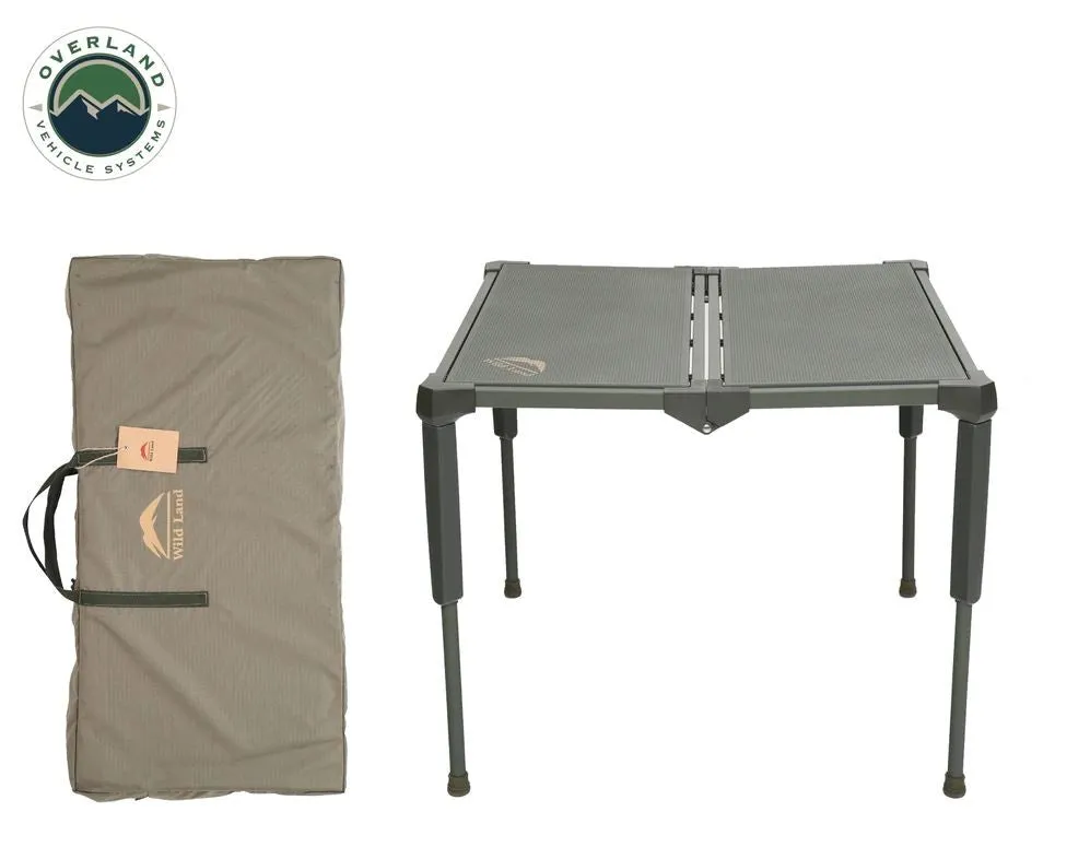 Overland Vehicle Systems Large Collapsible Camping Table with Storage Bag