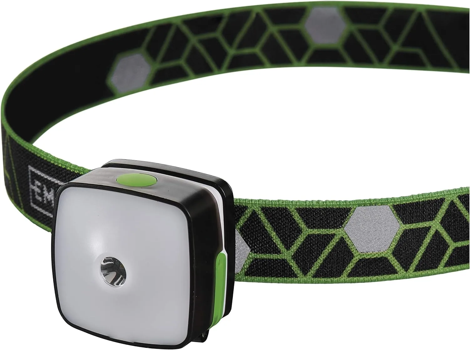 P3535 Rechargeable LED Headlamp with Stand and Clip, Swivelling Battery Head Torch Cable, 110 lm USB Head Light with 55 m Light Range and 3 Light Modes, 7 Hours Lighting Time
