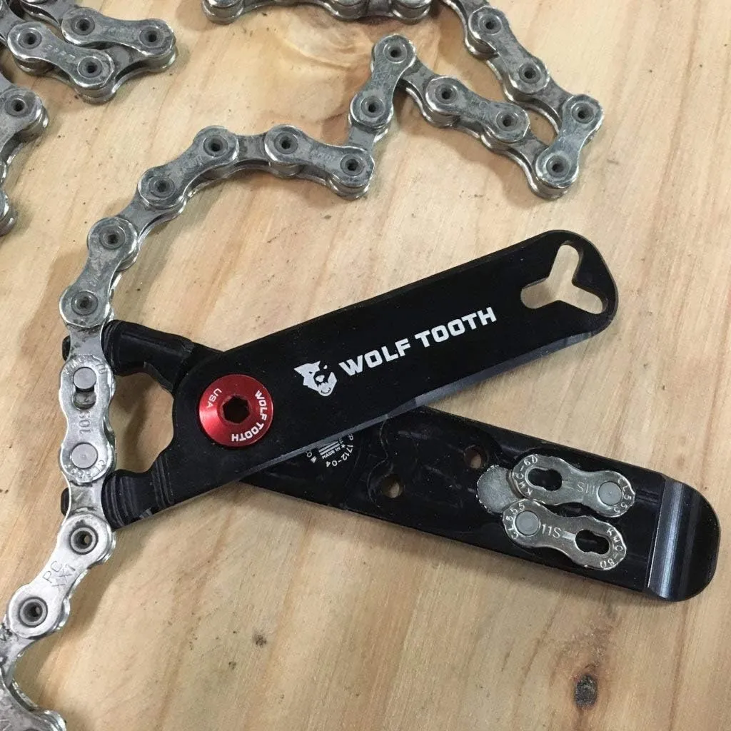 Pack Pliers - Master Link Combo Pliers - Black with Gold Bolt