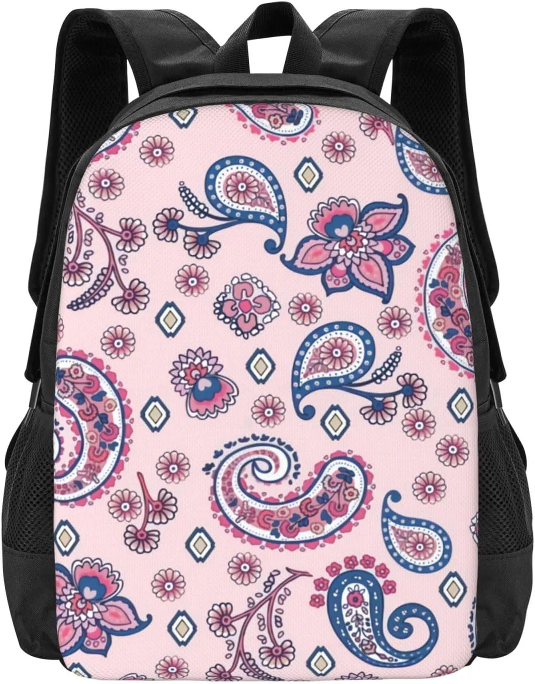 Paisley Lightweight Packable Backpack Travel Casual Large Capacity Daypack Foldable Backpack For Men Women
