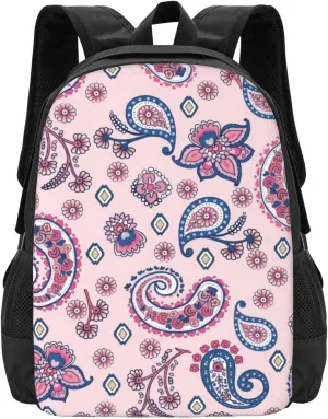 Paisley Lightweight Packable Backpack Travel Casual Large Capacity Daypack Foldable Backpack For Men Women