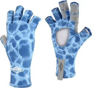 Palmyth UV Protection Fishing Fingerless Gloves UPF50  Sun Gloves Men Women for Kayaking, Hiking, Paddling, Driving, Canoeing, Rowing