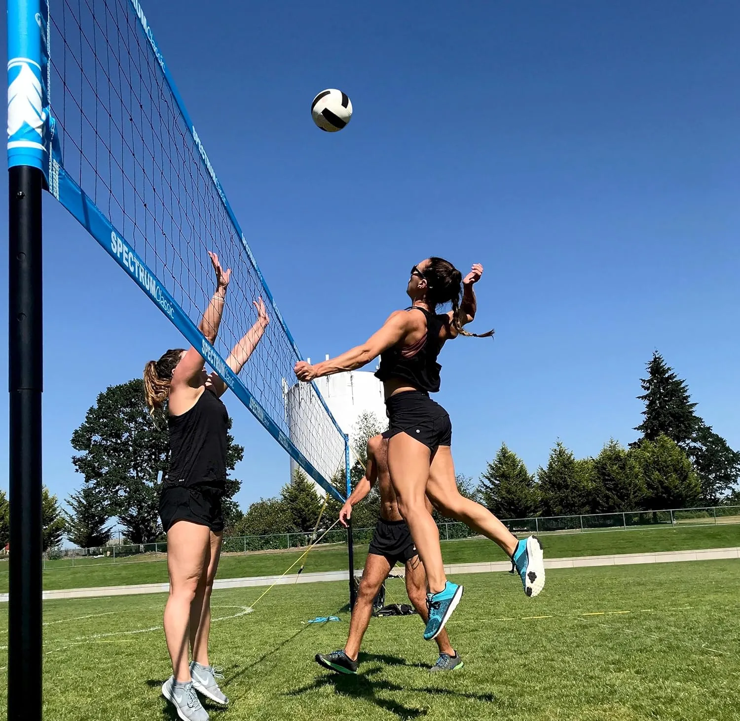 Park & Sun Sports Spectrum Classic: Adjustable Professional Outdoor Volleyball Net System